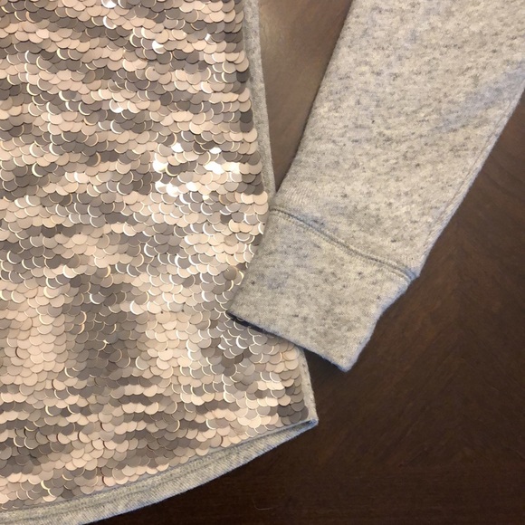 Sequin Front Sweatshirt by Express - Picture 5 of 16